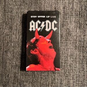AC/DC Stiff Upper Lip Live VHS Tape Vintage